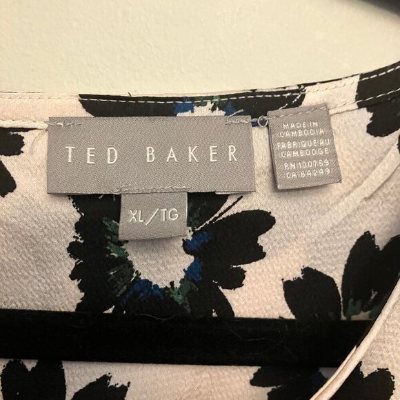 Ted Baker Shirt Mod Floral NWT - Picture 3 of 7